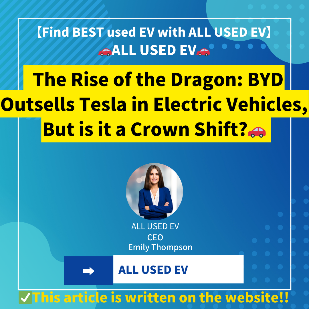 The Rise of the Dragon | BYD Outsells Tesla in Electric Vehicles, But is it a Crown Shift? |