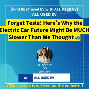 Forget Tesla! Here's Why the Electric Car Future Might Be MUCH Slower Than We Thought